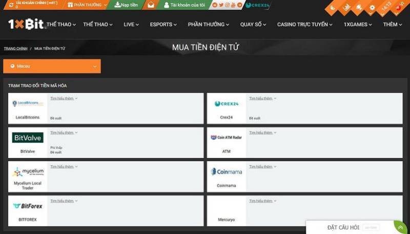 Nạp tiền rút tiền 2 nạp tiền bằng tiền điện tử