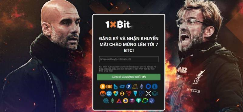 Đăng ký 1 điều kiện đăng ký 1XBIT