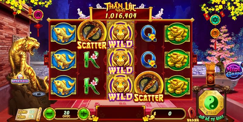 Nổ Hũ Xin Xăm tại 1XBIT – Trải nghiệm slot game tâm linh, may mắn gõ cửa 3 Các biểu tượng và tính năng thông minh